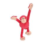 0743723707336 - GO DOG JUST FOR ME MONKEY PINK DOG TOY 12 IN