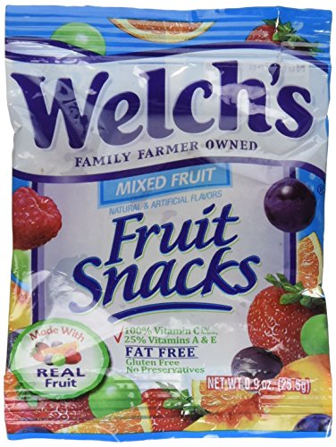 0743724153323 - WELCH'S MIXED FRUIT SNACKS, 0.9 OZ., 38 COUNT