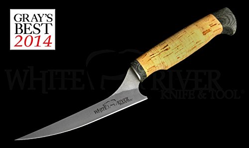0743724384550 - WHITE RIVER KNIFE & TOOL 6 STEP-UP FILLET KNIFE ULTRA LIGHT CORK HANDLE WRSUF6-CORK