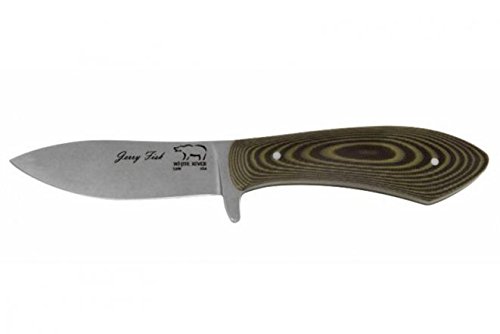 0743724384635 - WHITE RIVER KNIFE & TOOL JERRY FISK SENDERO BUSH FIXED BLADE KNIFE GREEN/BLACK G10 HANDLE WRJF-SB-BG