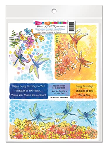 0744019245259 - STAMPENDOUS QUICK DRAGONFLY BRIGHT CARD MAKING SET, VARIOUS