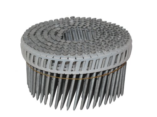 0744039088591 - SIMPSON SWAN SECURE S13A250IPBP 2-1/2-INCH BY 0.095 RING SHANK INSERT PLASTIC COLLATION T-304 STAINLESS STEEL COIL SIDING NAILS, 600 PER PACK