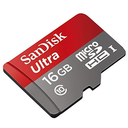 0744256135580 - PROFESSIONAL ULTRA SANDISK 16GB RASPBERRY PI 3 MODEL B MICROSDHC CARD WITH CUSTOM HI-SPEED, LOSSLESS FORMAT! INCLUDES STANDARD SD ADAPTER. (UHS-1 CLASS 10 CERTIFIED 80MB/S)