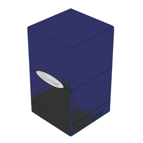 0074427840297 - ULTRA PRO SATIN TOWER BLUE DECK BOX