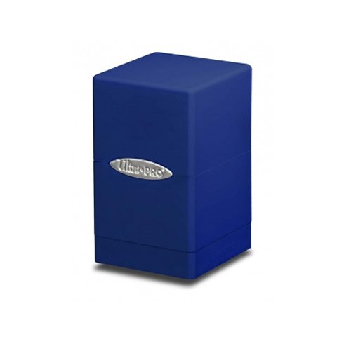 0074427841751 - ULTRA PRO BLUE SATIN TOWER DECK BOXES