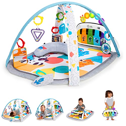 0074451117495 - BABY EINSTEIN 4-IN-1 KICKIN TUNES MUSIC AND LANGUAGE PLAY GYM AND PIANO TUMMY TIME ACTIVITY MAT