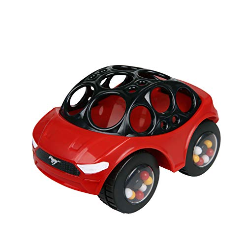 0074451122239 - BRIGHT STARTS FORD RATTLE & ROLL MUSTANG EASY GRASP PUSH VEHICLE TOY, AGES 3 MONTHS +