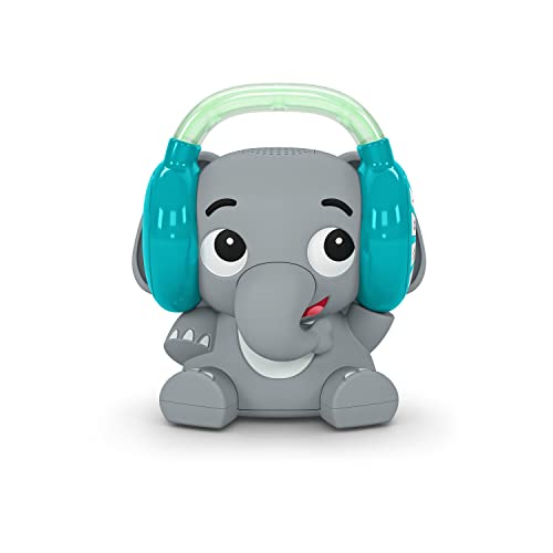 0074451123953 - BABY EINSTEIN EARL THE ELEPHANT BLUETOOTH SOOTHER SOUND MACHINE, STREAM MUSIC + NIGHT LIGHT, INFANT TO TODDLER