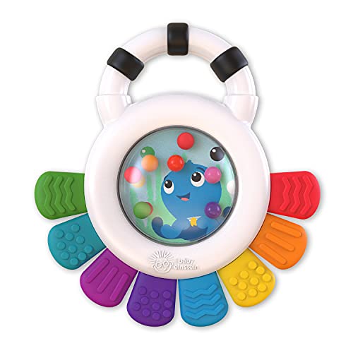 0074451124875 - BABY EINSTEIN OUTSTANDING OPUS THE OCTOPUS SENSORY RATTLE & TEETHER MULTI-USE TOY, BPA FREE AND CHILLABLE, 3 MONTHS AND UP, 1PK