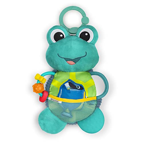 0074451131569 - BABY EINSTEIN OCEAN EXPLORERS NEPTUNE’S SENSORY SIDEKICK ACTIVITY PLUSH TOY FOR AGES 0 MONTHS AND UP