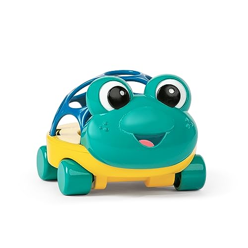 0074451167667 - BABY EINSTEIN CURIOUS CAR NEPTUNE OBALL TOY CAR & RATTLE, AGES 3 MONTHS AND UP