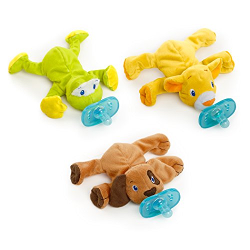 0074451400009 - BRIGHT STARTS COZY COOS PACIFIER- ASSORTMENT