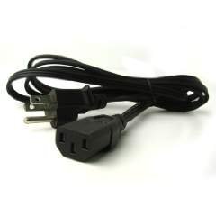7445803010918 - DELL 3-PRONG COMPUTER POWER SUPPLY CORD FOR COMPUTERS, & MONITORS - STANDARD US OUTLET (YVL-PN-1874571)