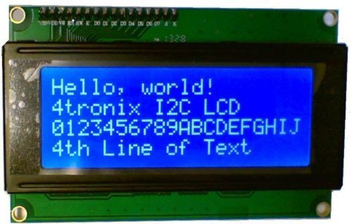 7445803073418 - RIORAND® LCD MODULE FOR ARDUINO 20 X 4, WHITE ON BLUE