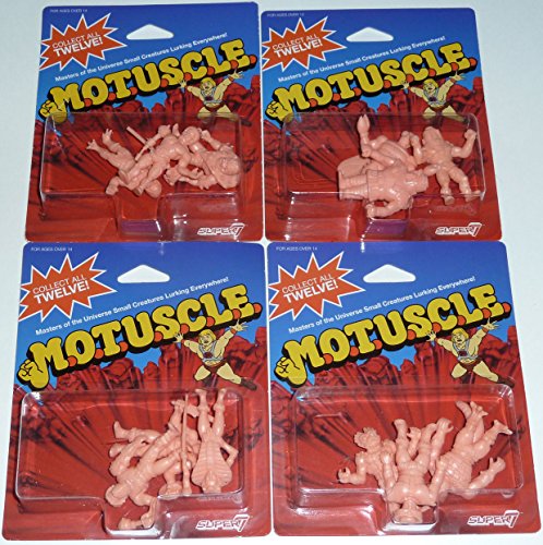 0744584235969 - SDCC 2015 MUSCLE MOTUSCLE SET OF 12 FIGURES M.O.T.U.S.C.L.E. HE-MAN MASTERS OF THE UNIVERSE