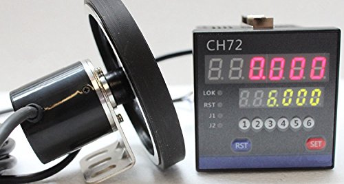 7445937259535 - M&N ® METER COUNTER ELECTRONIC WITH ENCODER ROLLER WHEEL LENGTH MEASURING METER RECORD 0.00001 TO 99.9999 ADJUSTABLE