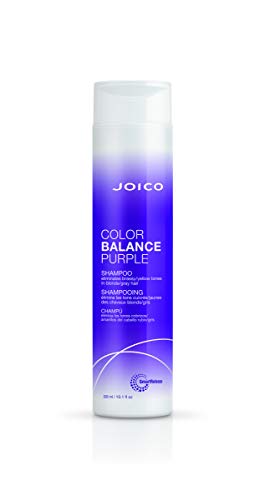 0074469519199 - JOICO JOICO COLOR BALANCE PURPLE SHAMPOO ELIMINATE BRASSY AND YELLOW TONES REPAIR AND PROTECT COLOR-TREATED HAIR FOR COOL BLONDE OR GRAY HAIR, 10.1 FL. OZ.
