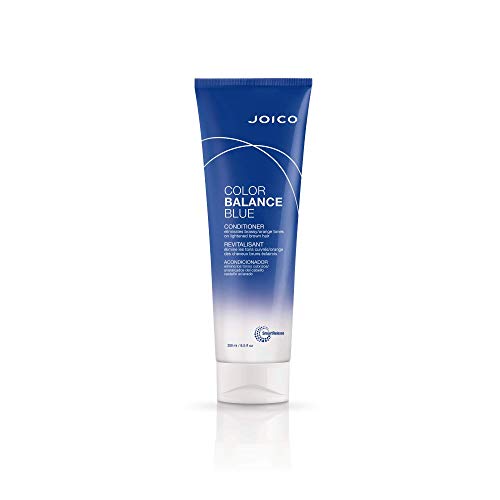 0074469519205 - JOICO COLOR BALANCE BLUE CONDITIONER ELIMINATE BRASSY AND ORANGE TONES REPAIR AND PROTECT COLOR-TREATED HAIR FOR LIGHTENED BROWN HAIR, 8.5 FL. OZ.