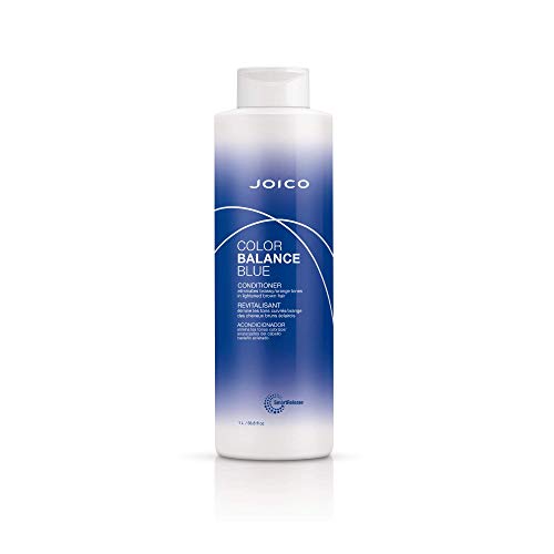 0074469519212 - JOICO JOICO COLOR BALANCE BLUE CONDITIONER | ELIMINATE BRASSY AND ORANGE TONES | REPAIR AND PROTECT COLOR-TREATED HAIR | FOR LIGHTENED BROWN HAIR, 33.8 FL. OZ.