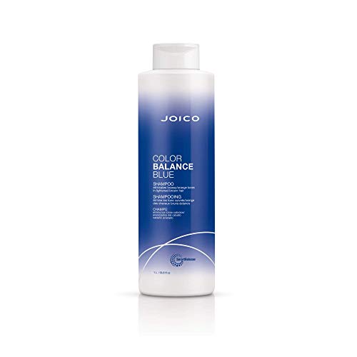 0074469519236 - JOICO JOICO COLOR BALANCE BLUE SHAMPOO | ELIMINATE BRASSY AND ORANGE TONES | REPAIR AND PROTECT COLOR-TREATED HAIR | FOR LIGHTENED BROWN HAIR, 33.8 FL. OZ.