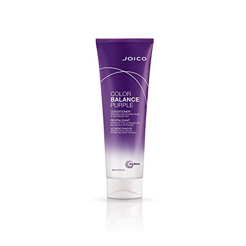 0074469519243 - JOICO JOICO COLOR BALANCE PURPLE CONDITIONER | ELIMINATE BRASSY AND YELLOW TONES | REPAIR AND PROTECT COLOR-TREATED HAIR | FOR COOL BLONDE OR GRAY HAIR, 8.5 FL. OZ.
