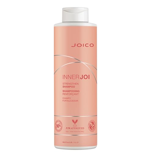0074469525084 - JOICO INNERJOI STRENGTHEN SHAMPOO | FOR DAMAGED, COLOR-TREATED HAIR | SULFATE & PARABEN FREE | NATURALLY-DERIVED VEGAN FORMULA | 33.8 FL OZ
