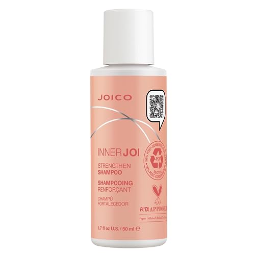 0074469525145 - JOICO INNERJOI STRENGTHEN SHAMPOO | FOR DAMAGED, COLOR-TREATED HAIR | SULFATE & PARABEN FREE | NATURALLY-DERIVED VEGAN FORMULA | 1.7 FL OZ
