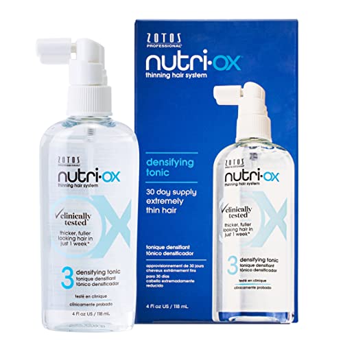 0074469549189 - NUTRI-OX DENSIFYING TONIC THICKER, FULLER-LOOKING HAIR | FOR EXTREMELY THIN HAIR | 30-DAY SUPPLY | COLOR-SAFE