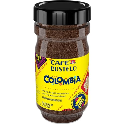 0074471955930 - CAFÉ BUSTELO COLOMBIAN ROAST INSTANT COFFEE, 7.05 OUNCE