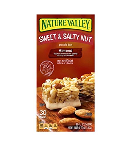 0745352115414 - NATURE VALLEY SWEET & SALTY ALMOND BAR (30 CT., 1.2 OZ. BARS) - SCS