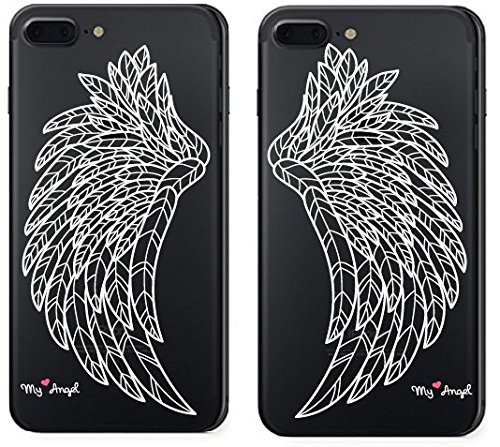 0745360356441 - SHARK BEST FRIENDS STYLE/BOYFRIEND&GIRLFRIEND/MY ANGEL MATCHING COUPLE CASES FOR (TWO CASES FOR IPHONE 7)