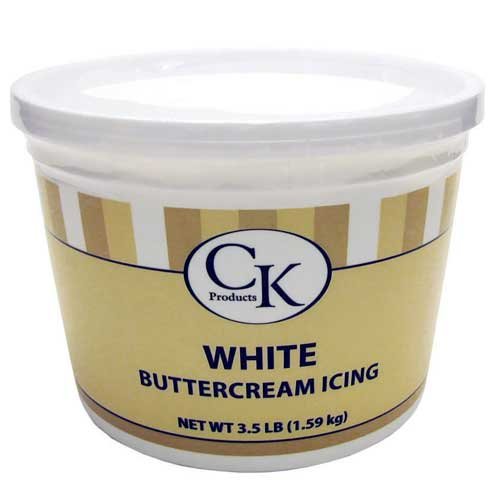 0745367140913 - CK PRODUCTS WHITE BUTTERCREAM ICING , 3.5 LBS