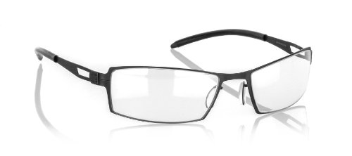 0745449855681 - GUNNAR OPTIKS G0005-C00103 SHEADOG FULL RIM COLOR ENHANCED COMPUTER GLASSES WITH CRYSTALLINE LENS FOR GRAPHIC DESIGNERS AND HEADSET COMPATIBILITY, ONYX FRAME FINISH