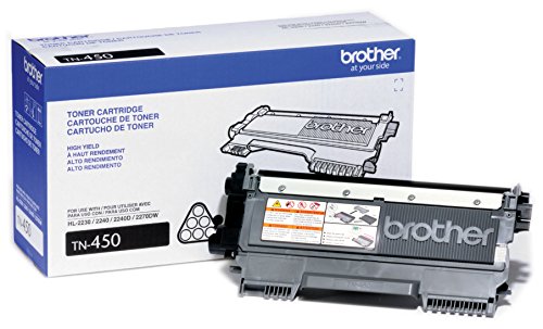 0745666763455 - BROTHER TN450 HIGH YIELD BLACK TONER - RETAIL PACKAGING