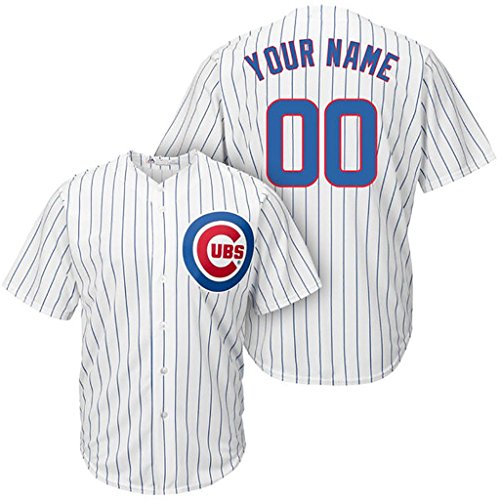 7456850014538 - GENERIC CHICAGO CUBS CUSTOMIZED WHITE ROYAL JERSEY TOMMY LA STELLA #2 MEN SIZE 2XL
