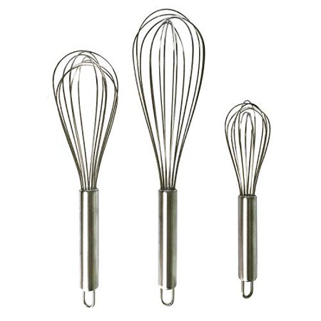 0745780174625 - ONME KITCHEN WHISK STAINLESS STEEL WHISK,BALLOON WIRE WHISK,EGG FROTHER MILK EGG BEATER,KITCHEN UTENSILS FOR BLENDING WHISKING BEATING STIRRING,SET OF 3 8INCH+10INCH+12INCH