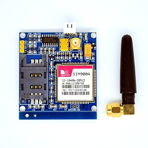 0745780192674 - ADEEPT SIM900A WIRELESS EXTENSION MODULE GSM/GPRS 900/1800MHZ BOARD ANTENNA WIRELESS DATA EXTENSION MODULE GSM GPRS BOARD KIT WITH ANTENNA FOR ARDUINO RASPBERRY PI INTERNET OF THINGS(IOT)