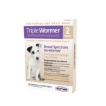 0745801176034 - TRIPLE WORMER DE-WORMER TYPE PUPPY-SMALL 2 COUNT