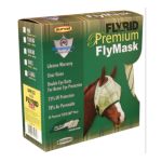 0745801650022 - FLY RID PREMIUM MASK WITHOUT EAR HORSE GREEN HORSE