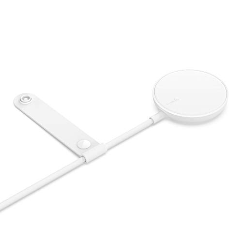 0745883822683 - BELKIN MAGNETIC WIRELESS CHARGER (POWER SUPPLY INCLUDED) COMPATIBLE WITH MAGSAFE, 2M (6FT) EXTRA-LONG CABLE QI CHARGING PAD FOR IPHONE 13, 13PRO, 13 PRO MAX, 13 MINI, 12, 12PRO, 12 PRO MAX AND 12 MINI