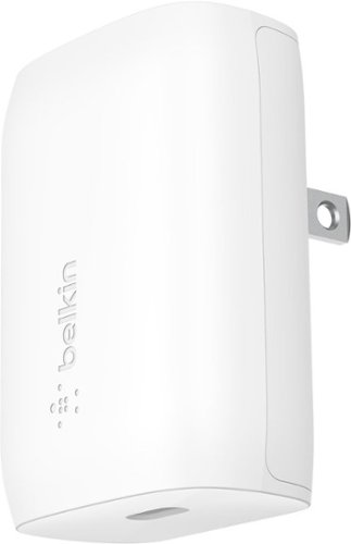 0745883837540 - BELKIN - 30W USB-C WALL CHARGER - FAST CHARGING FOR IPHONE 14/13, GALAXY S23 ULTRA, IPAD & MORE - POWER DELIVERY & PPS - WHITE