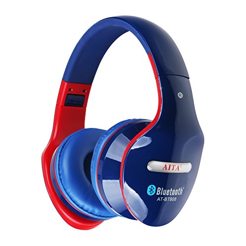 0745950113102 - FOLDABLE WIRELESS BLUETOOTH STEREO ON-EAR HEADPHONE HEADSET NOISE CANCELING FM TF CARD SUPPORTED WITH MIC