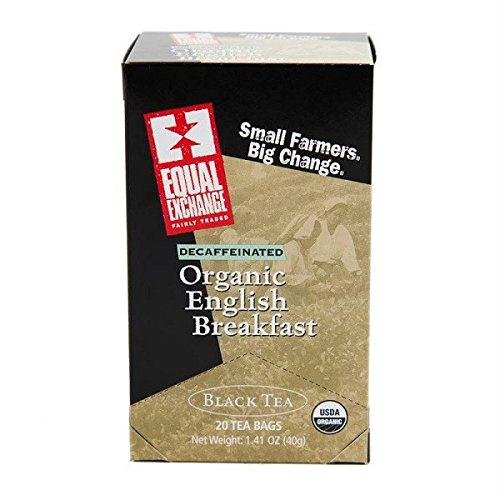 0745998500216 - EQUAL EXCHANGE ORGANIC BLACK TEA ENGLISH BREAKFAST -- 20 TEA BAGS