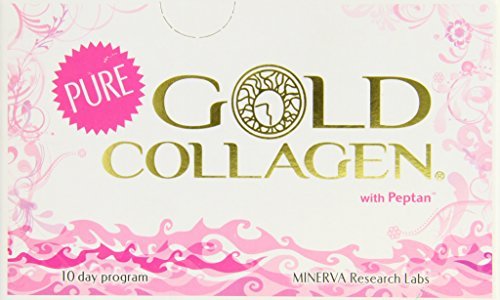 0746122590615 - PURE GOLD COLLAGEN 10 DAY PROGRAMME FOOD SUPPLEMENT 10 X 50ML BY MINERVA