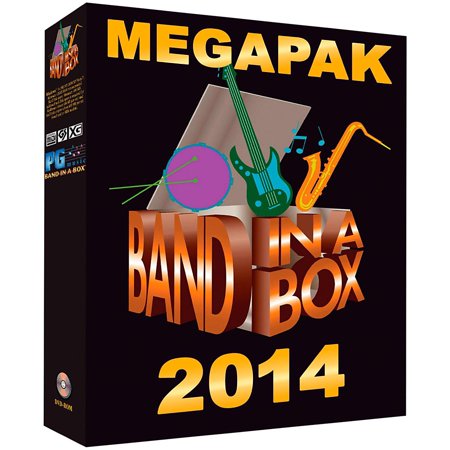 0746290406459 - PG MUSIC BAND-IN-A-BOX 2014 MEGAPAK WINDOWS DVD-ROM