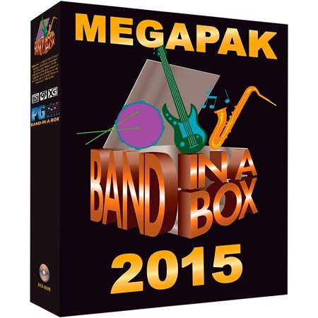 0746290506456 - PG MUSIC BAND-IN-A-BOX 2015 MEGAPAK