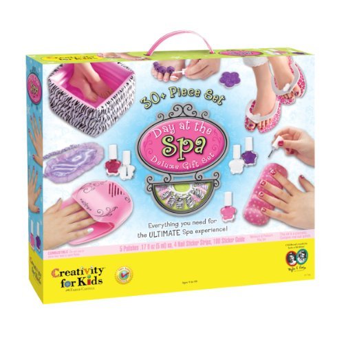 0746550717646 - CREATIVITY FOR KIDS DAY AT THE SPA DELUXE GIFT SET BY CREATIVITY FOR KIDS