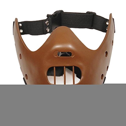 0746591284459 - MASINGO 1 X NEW THE SILENCE OF THE LAMBS MOVIE HANNIBAL LECTER MASK HALLOWEEN PARTY DECOR COLLECTIABLE