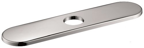 7466655983694 - HANSGROHE 14019001 BASEPLATE KITCHEN FITS ALL, 10 INCH, CHROME