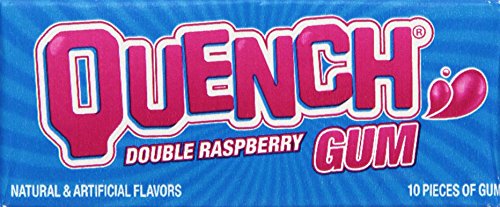 0074676171579 - GUM THIRST QUENCHING DOUBLE RASPBERRY 12 PACKS